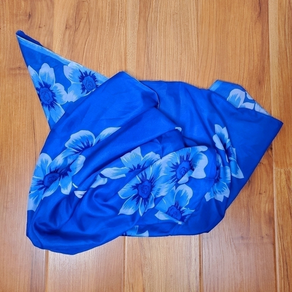 FLORAL SCARF - Picture 1 of 7